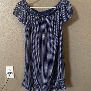 EUC Express polka dot dress